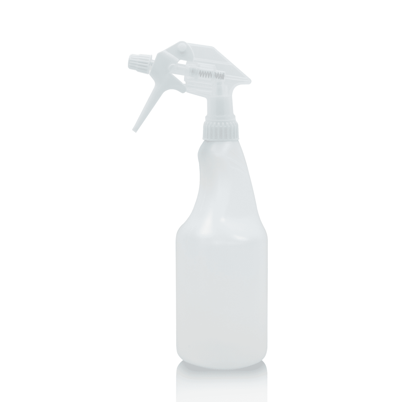 750ml B75 Bottle with 28mm T9 White Trigger Spray Head