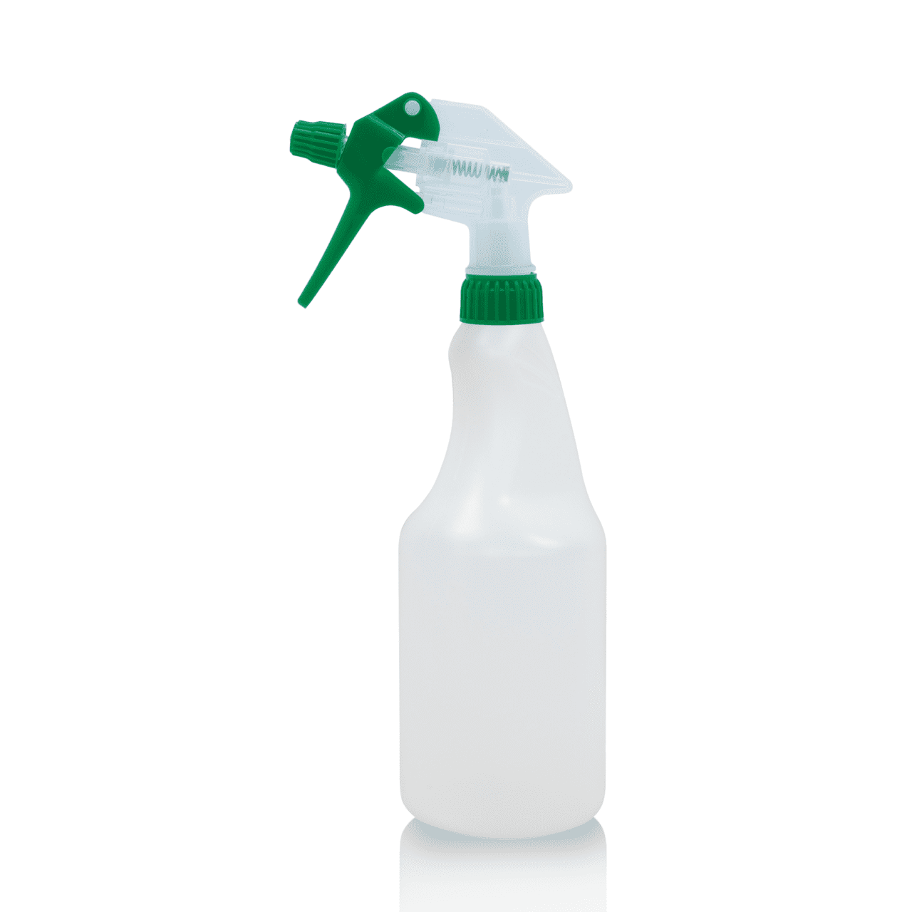 750ml B75 Bottle with 28mm T9 Green Trigger Spray Head